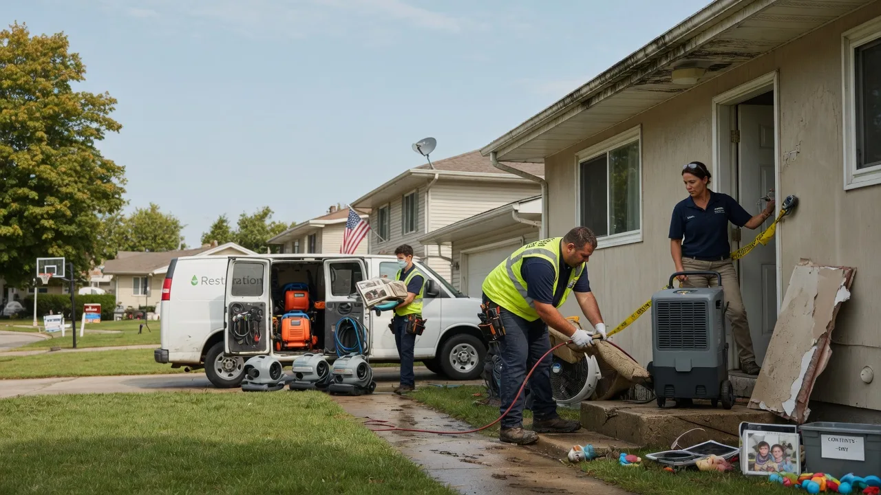 Water Damage Restoration in Pettisville, OH near me